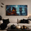 Art mural sur toile Spooky Haunted-1034636320