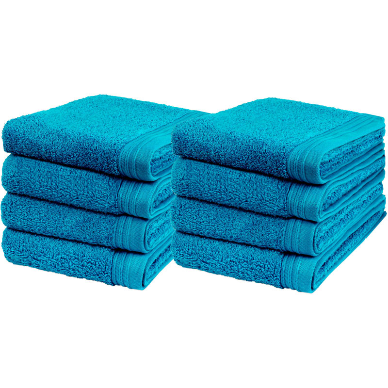 Raquel Midweight Hand Towel, Petrol