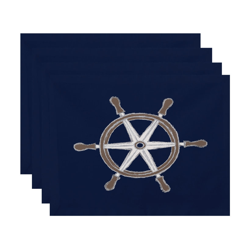 Napperon Aksel, Bleu marine