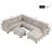Beige Linen Sofa