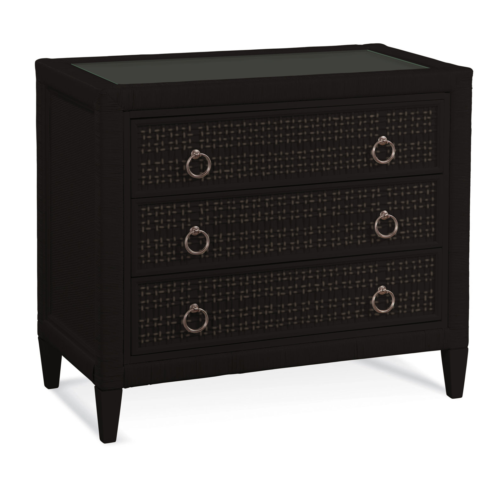 Monterey 36" Dresser, Antique Black, Yes, Satin Nickel
