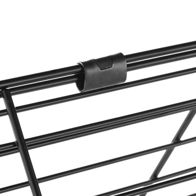 Tunnels portatifs pour poulets de 118,1 x 28 24,2 po, cage en acier, protège la volaille des intempéries, vaste espace d'activité, comprend des tunnels de couverture pour la cour, et une housse pliable et imperméable, grand espace