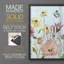 Wildflower Flutter II - reproduction encadrée de qualité supérieure - prête à être accrochée - aucun clou requis - aucun clou requis-1822580325-1822580331