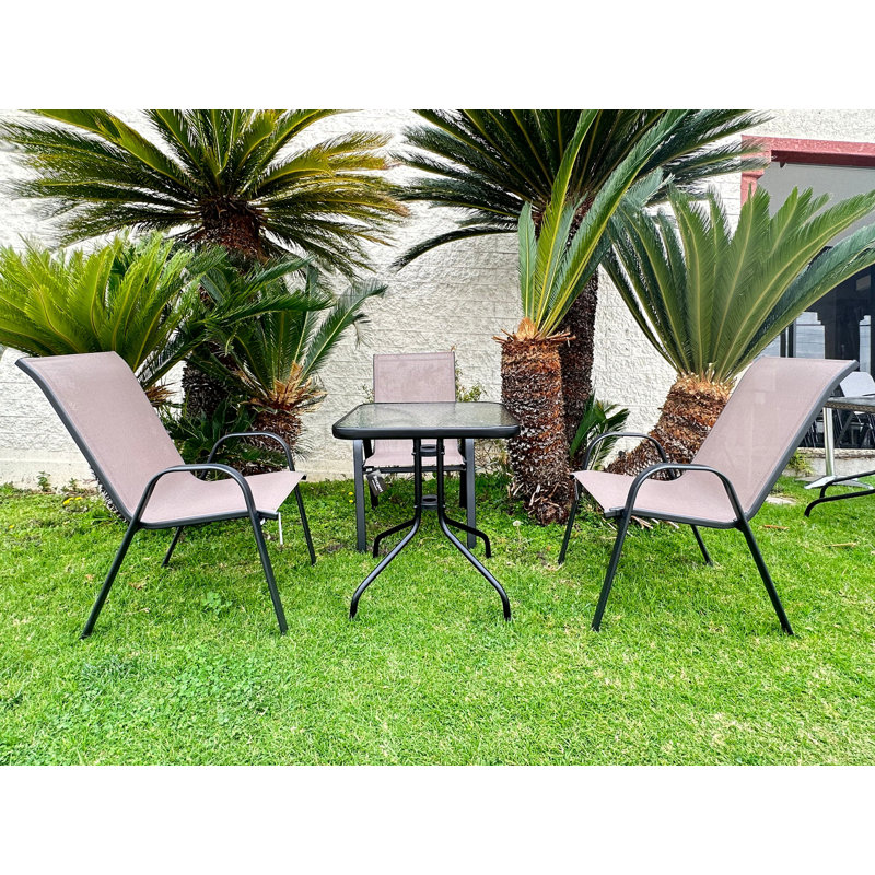 Ensemble de salle à manger longue pour 3 personnes 23,76 po Wunderlich Square