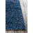 Callum Authentic Hand Woven Handmade Triple-Mixed Blue, Silver & Aqua Modern Abstract Polyester Shag Area Rug-1257845505-1308288779