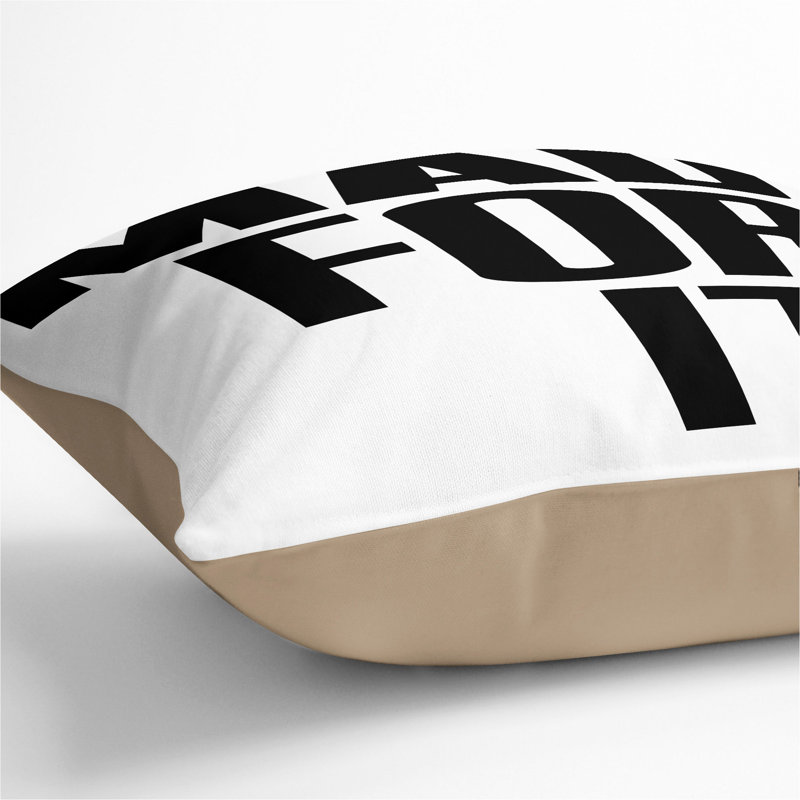 Square Cushion, 55cm H x 55cm W x 20cm D, Stone