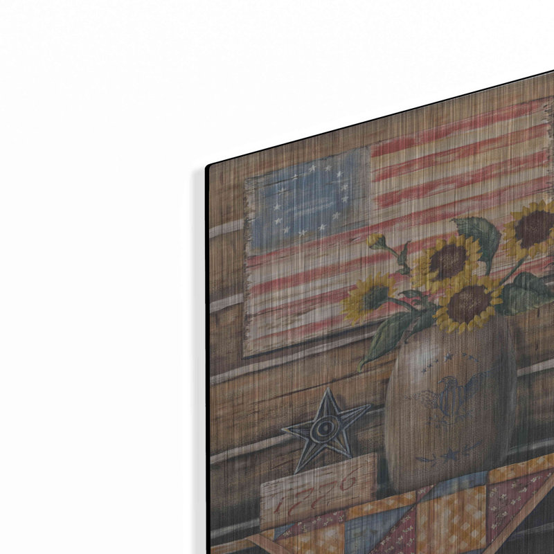 «Rustic America» par Pam Britton, H 16 po x l 12 po