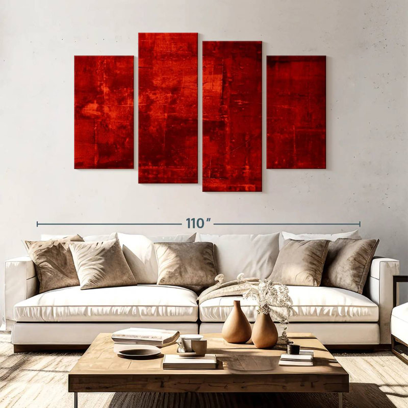 Avery Love Is Red, 54" H x 84" W
