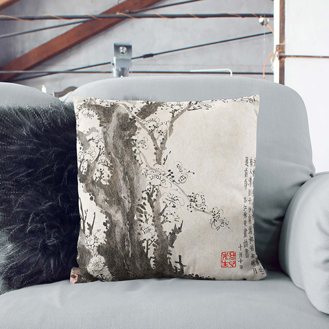 Plum Blossoms Vol.2 by Jin Nong Cushion with Filling