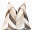 Coussin en peau de vache