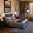 Alcott Hill Crystyle Table And Floor Lamp Set, Bronze With Light Marble