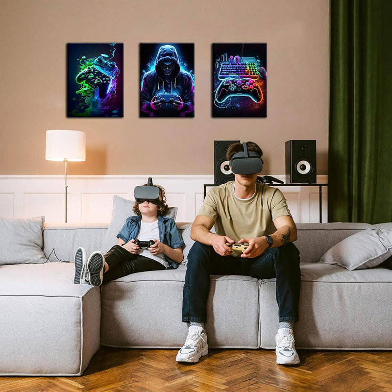 3 Piece Wrapped Canvas Print