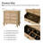 Victoria Traditional 28.37''W 3-Drawer Nightstand with Charging Station and Pull-out Shelf-1228105120