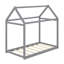 Lit maison en bois-386218981