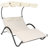Nassrin Steel Outdoor Double Chaise Lounge with Canopy Shade