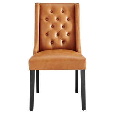 Modway Baronet Button Tufted Fabric Dining Chair
