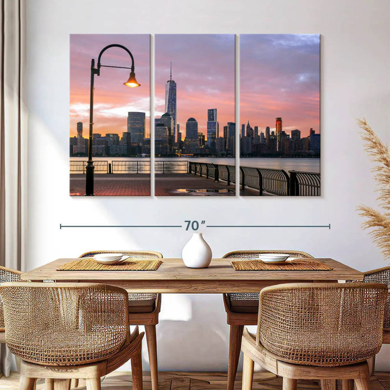 Sireci Illuminated New York Sireci, 48" H x 74" W