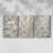 Abstract Series XIX -Set Of 3 Gallery Wrapped Canvas -Ready to Hang-107311243