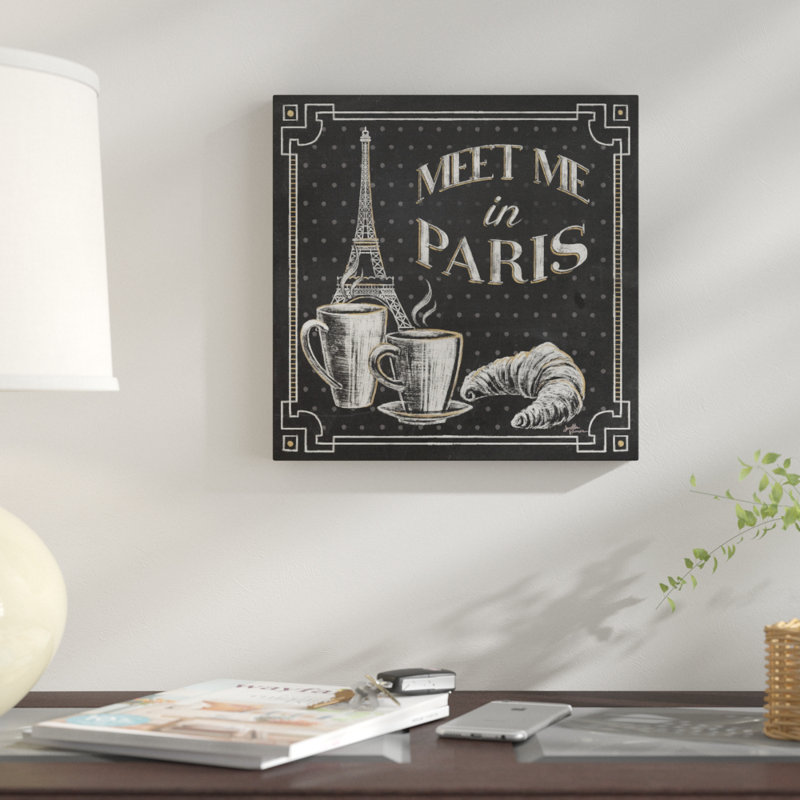 « vive paris viii », art textuel sur toile tendue, H 12 po x l 12 po x P 1,5 po, Toile tendue, Pas de tapis