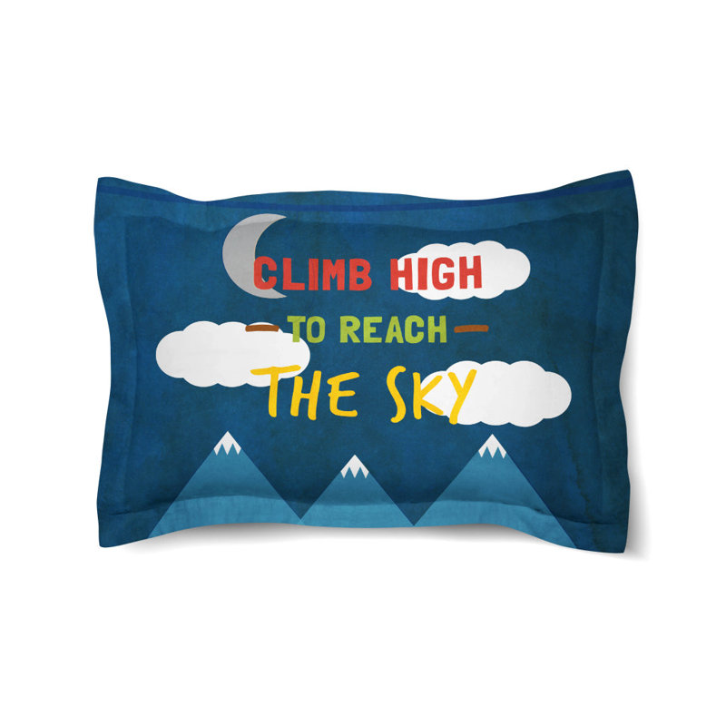 To The Sky Microfiber / Microsuede Pillow Sham