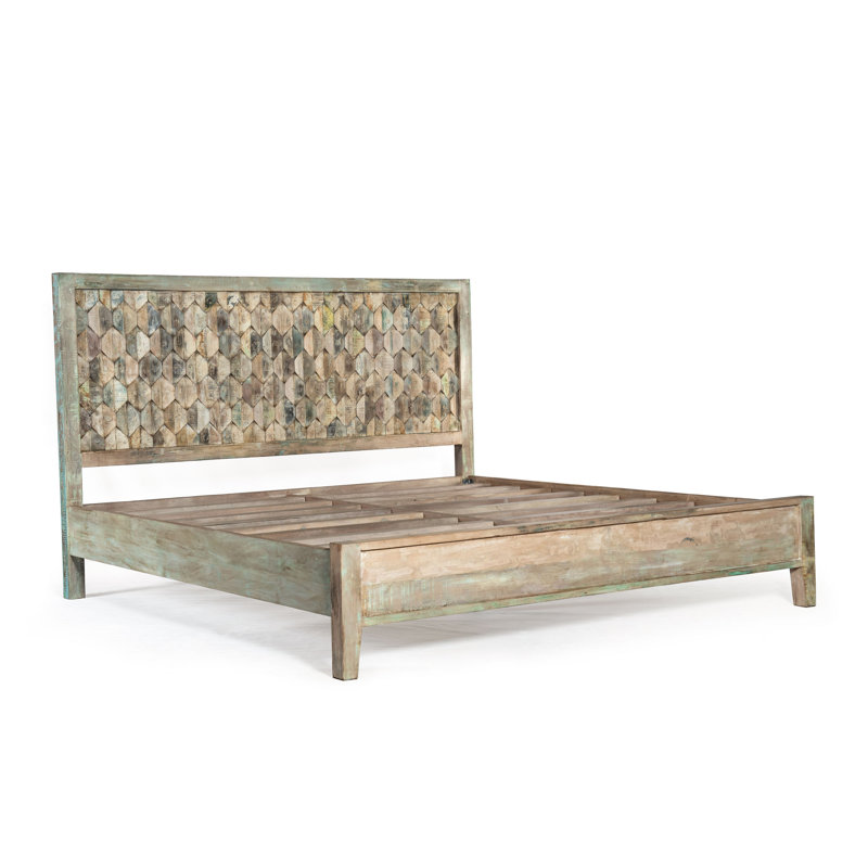 Ibiza Solid Wood Bed, Queen