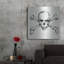 «Skull And Crossbones 1» par Anne Tavoletti, art mural en métal-234355125