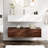 Alivn 39.4'' Single Bathroom Vanity with Stone Top