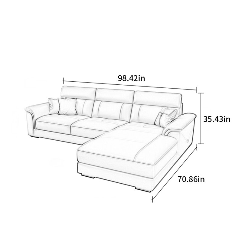 Kennell, H 35,43 po x l 98,42 po x P 70,86 po, 3