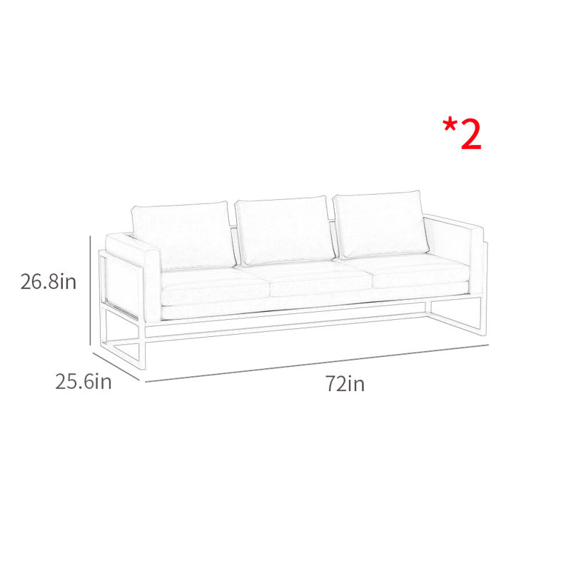 Banc rembourré en similicuir Nordic Style