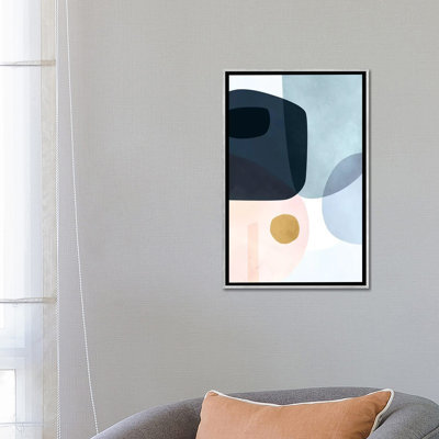 «Gold Monde I» par Victoria Borges - impression d'art graphique