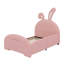 Lit simple princesse en forme de lapin rembourré-114344389