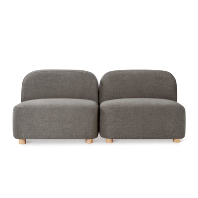 Circuit Modular 2-Pc Armless Sofa