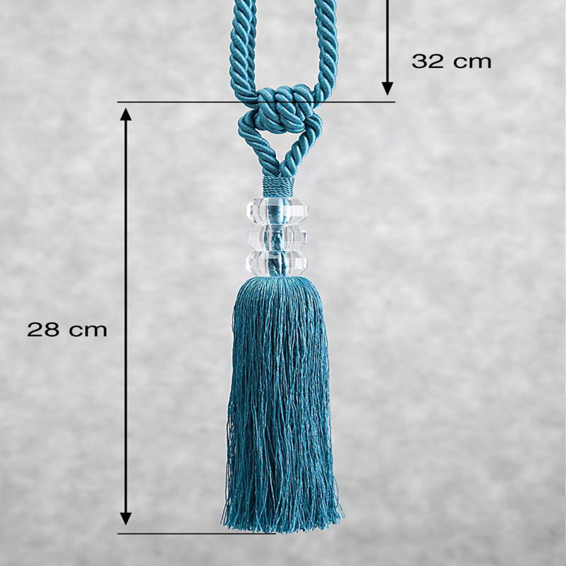 Lokshin Fabric 10cm Curtain Tieback