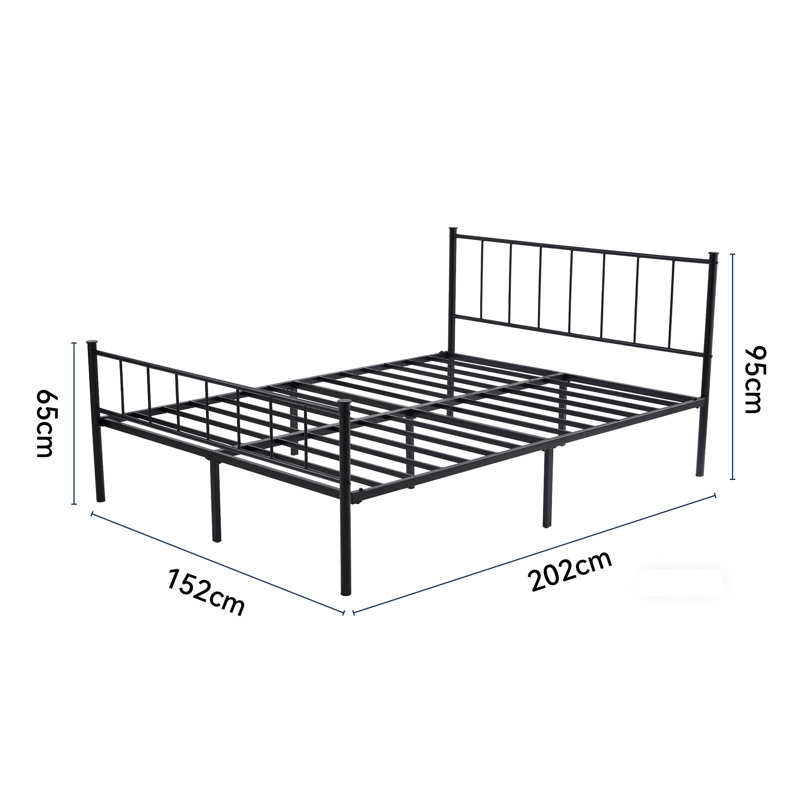 Metal Bed, King (5')