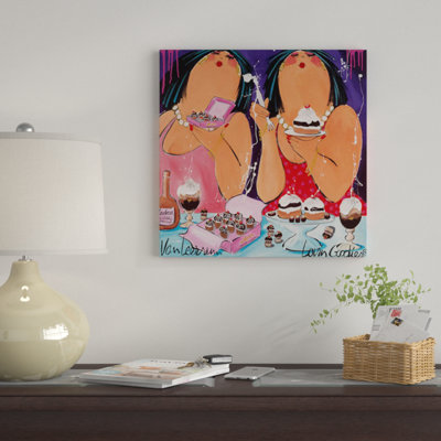 'Lov'in Goodies'  by El van Leersum Graphic Art Print on Wrapped Canvas