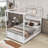 Pylle Full Drawers Wood Canopy Platform Bed-1754008196-1789472713