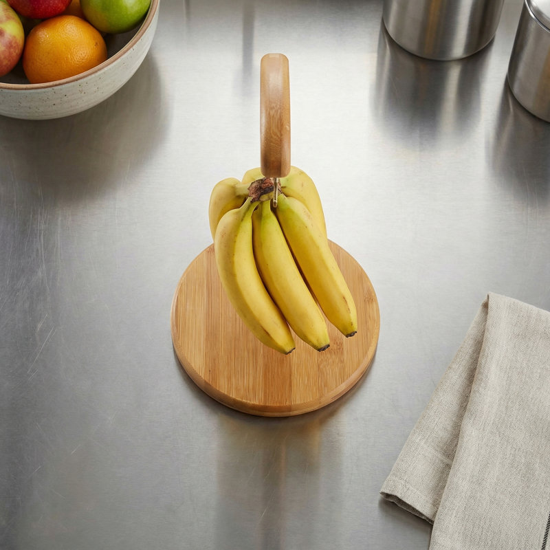 August Grove® Milner Bamboo Fruit Holder