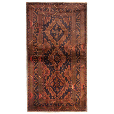 Teimani Brown Rug 3'5" x 6'8"