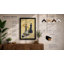 Queen and King in Gold Modern 1 Piece Single Picture Frame Wall Art-136623752-136623750