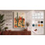 Desert Saguaro Mid-Century - Wrapped Canvas-626387237-626387239