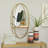 Chiriac Solid Wood Circle Wall Mirror
