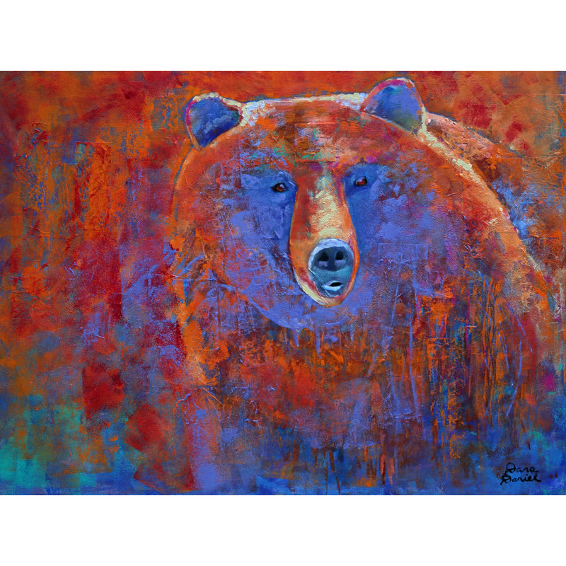Six Sense Print by Dara Daniel, 24" H x 32" W, Wrapped Canvas, No Mat
