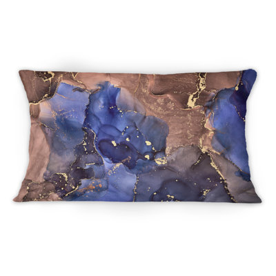 Coussin 12 "x 20" Blue Luxury