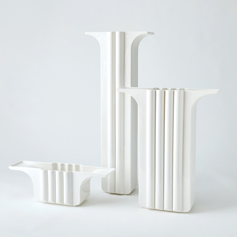 Ceramic / Porcelain Table Vase, Overall Height-  30"