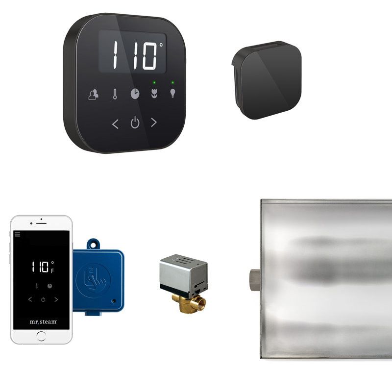 Ensemble de générateur de vapeur AirButler, Noir mat / noir