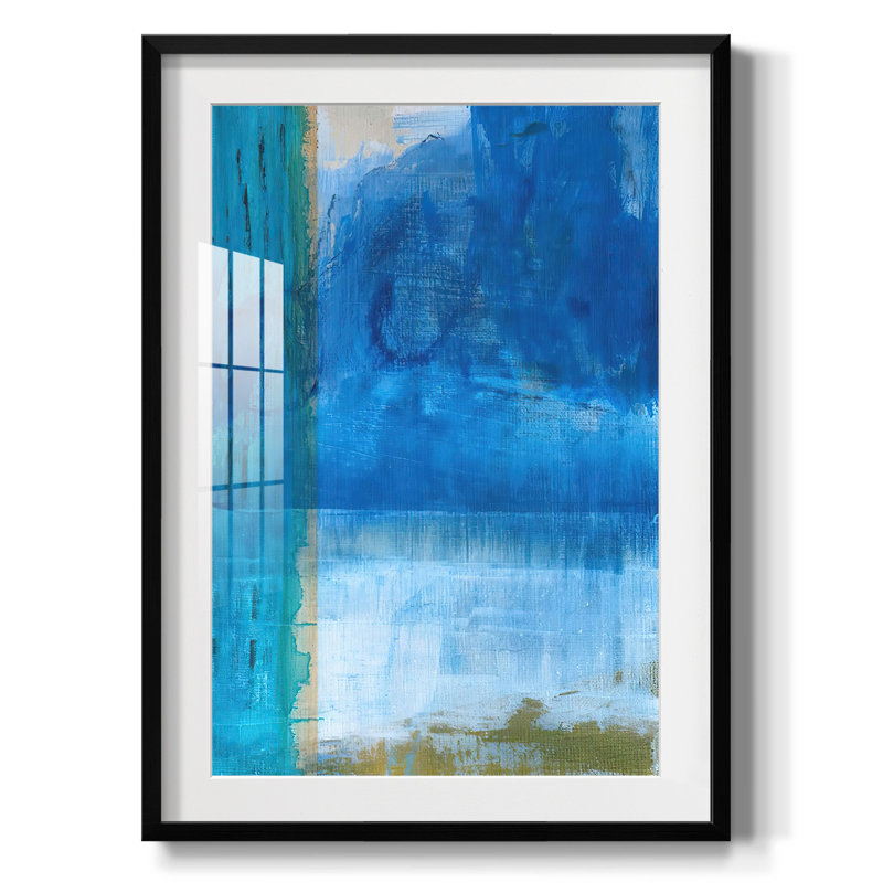Bay Walk I - impression encadrée, H 28,5 po x l 20,5 po, Noir