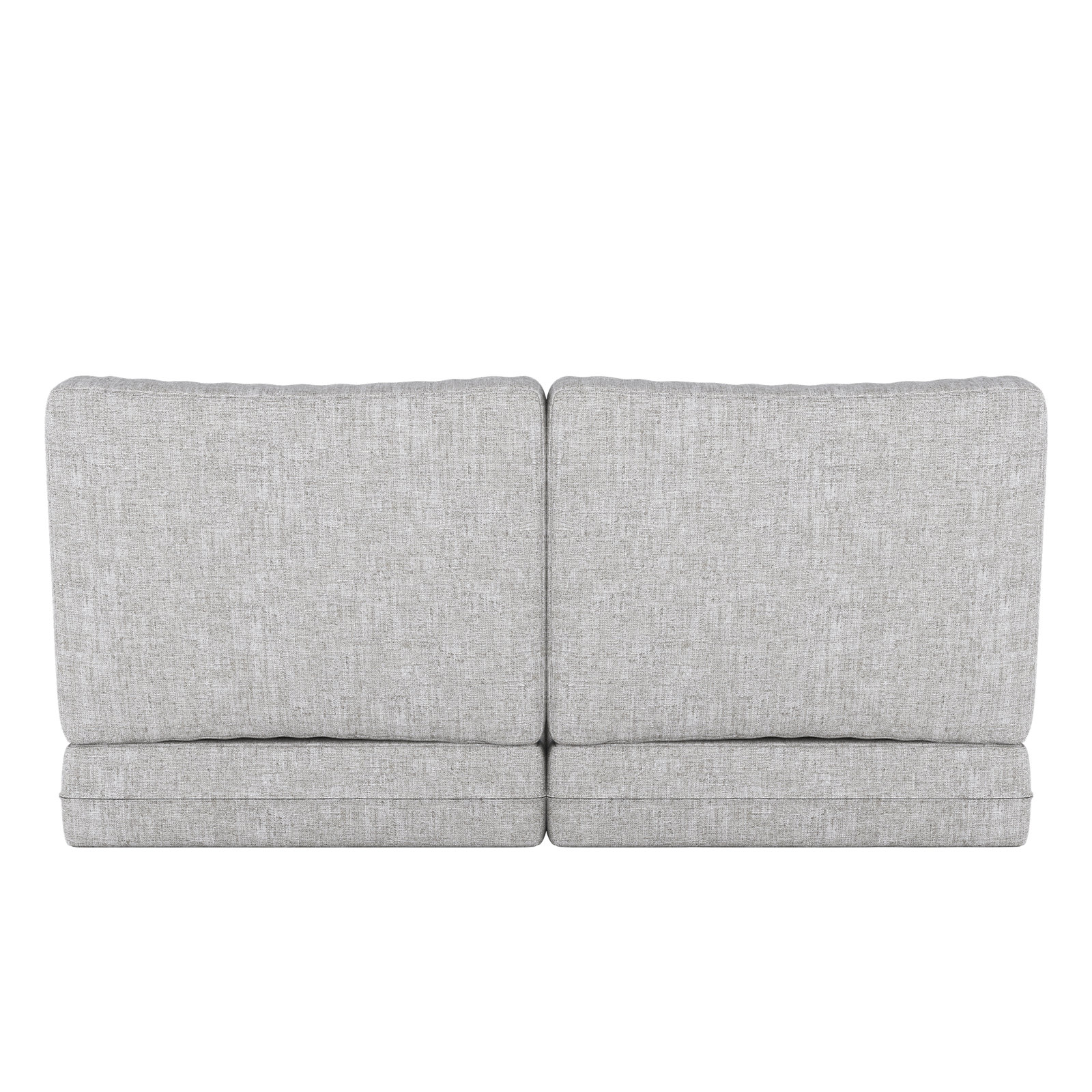 Sunbrella® Outdoor Loveseat Seat / Back Cushion, Canvas Granite Sunbrella® Canvas