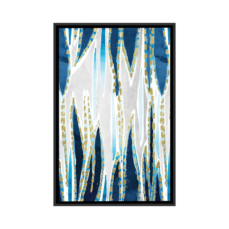 « HG art XV » par Nikki chu-impression, H 26 po x l 18 po x P 1,5 po, Cadre noir
