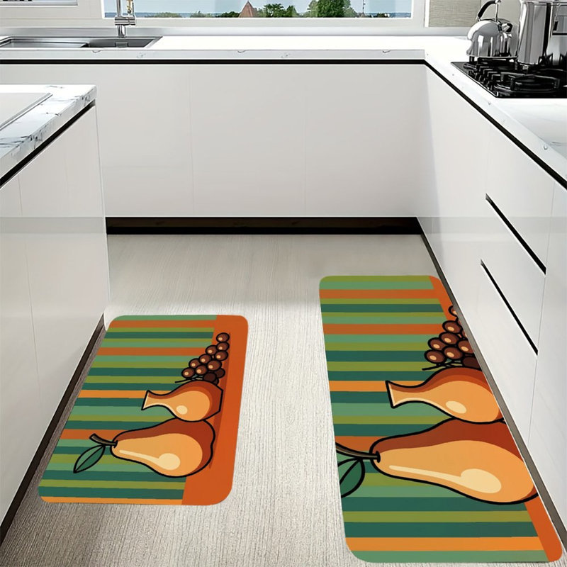 Ensemble de tapis de flanelle 2 pièces