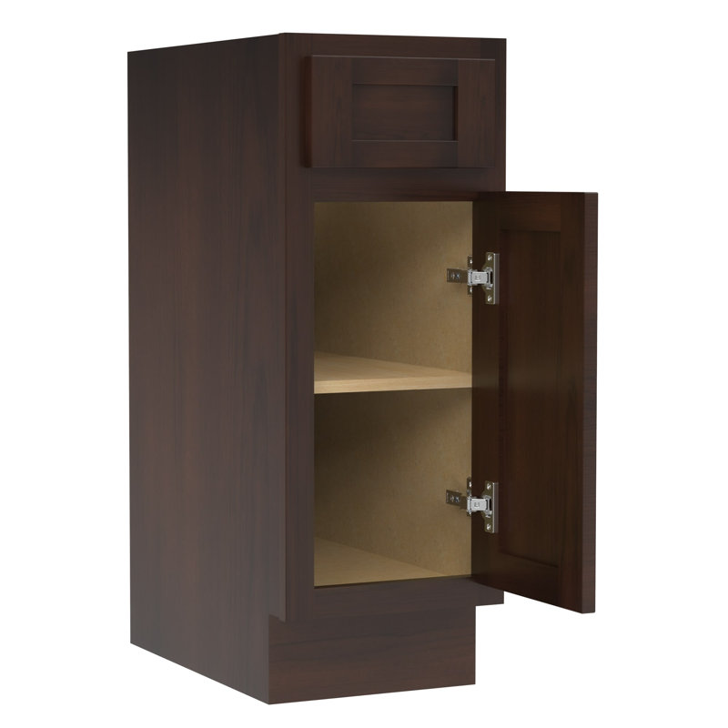 Base de meuble-lavabo simple Heyward, Brun, H 32,5 po x l 12 po x P 21 po